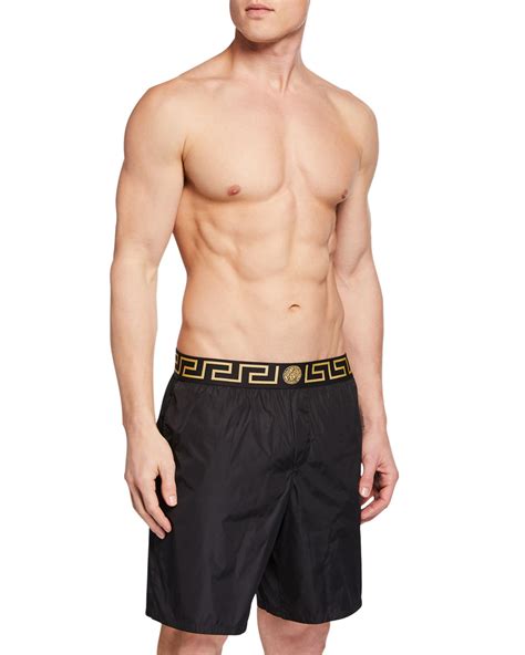 men versace swim trunks|swim trunks for men designer.